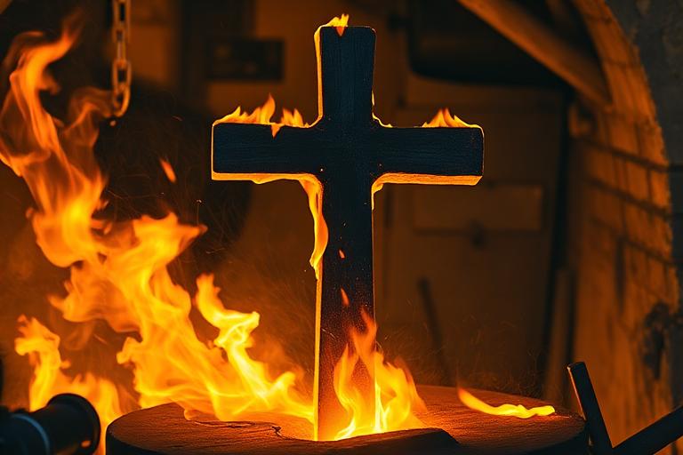 Day 10: Through the Refiner's Fire — Still Walking devotional artwork