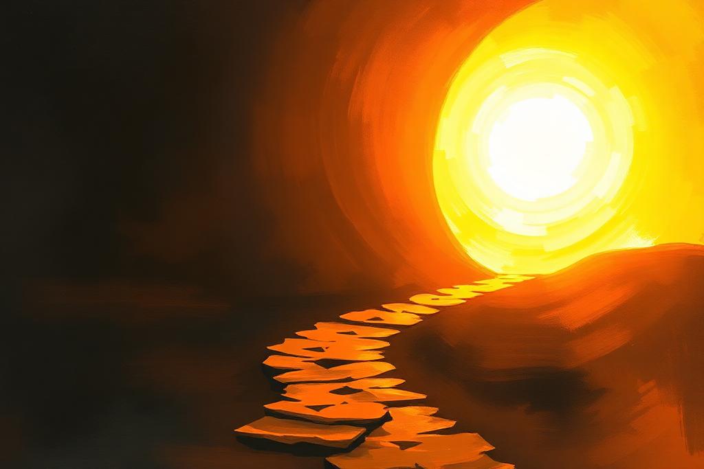 Day 117: Stepping Out of the Shadows: Embracing Your Freedom in Christ — Still Walking devotional artwork