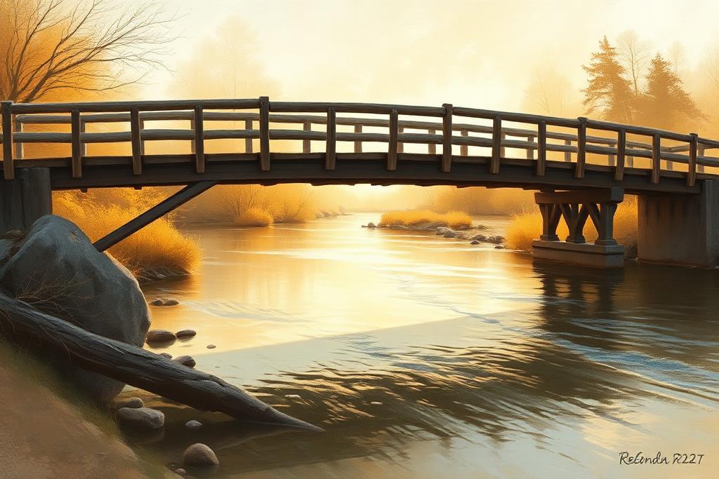 Day 119: Rebuilding Bridges, Renewing Your Heart — Still Walking devotional artwork