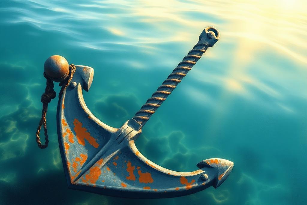 Day 169: Anchored in His Grace — Still Walking devotional artwork