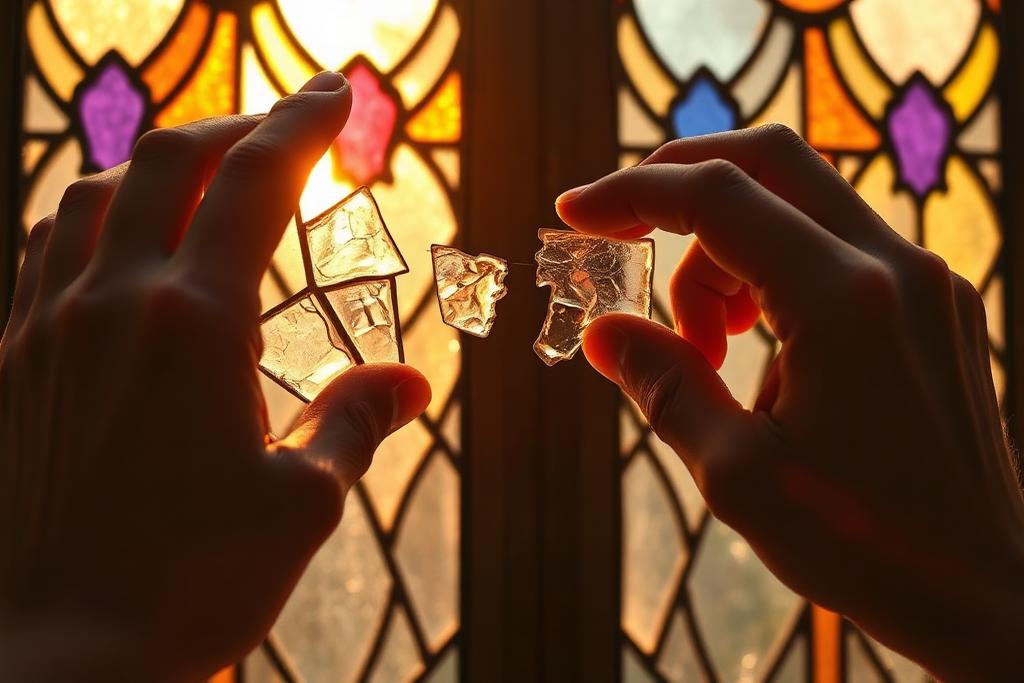 Day 173: God’s Masterpiece of Mending — Still Walking devotional artwork