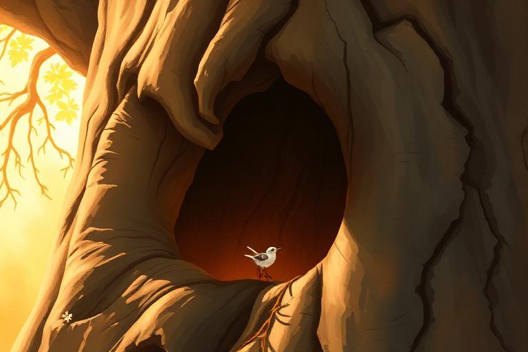 Day 18: Held in the Hollow of His Hand: God's Unwavering Security — Still Walking devotional artwork