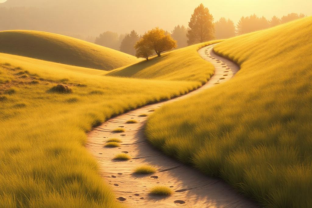 Day 222: Leaving Footprints of Grace — Still Walking devotional artwork