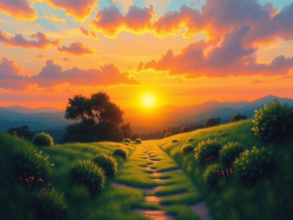 Day 284: Your New Beginning is Blooming Now! — Still Walking devotional artwork