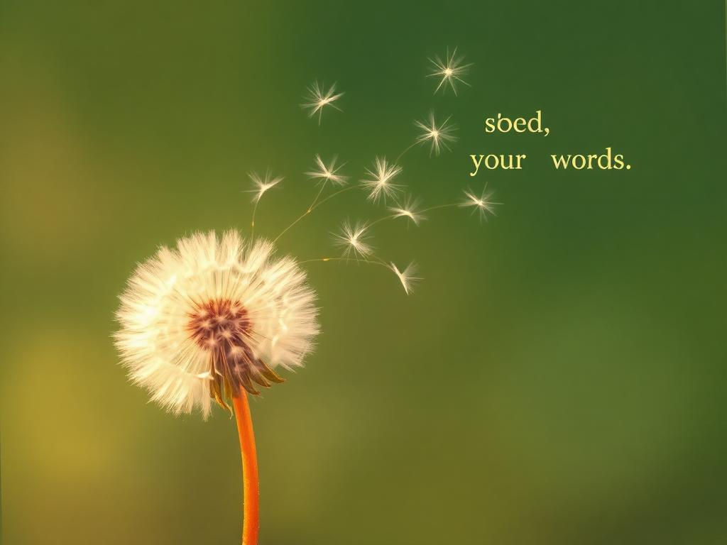 Day 302: Your Words: A Symphony of Hope — Still Walking devotional artwork