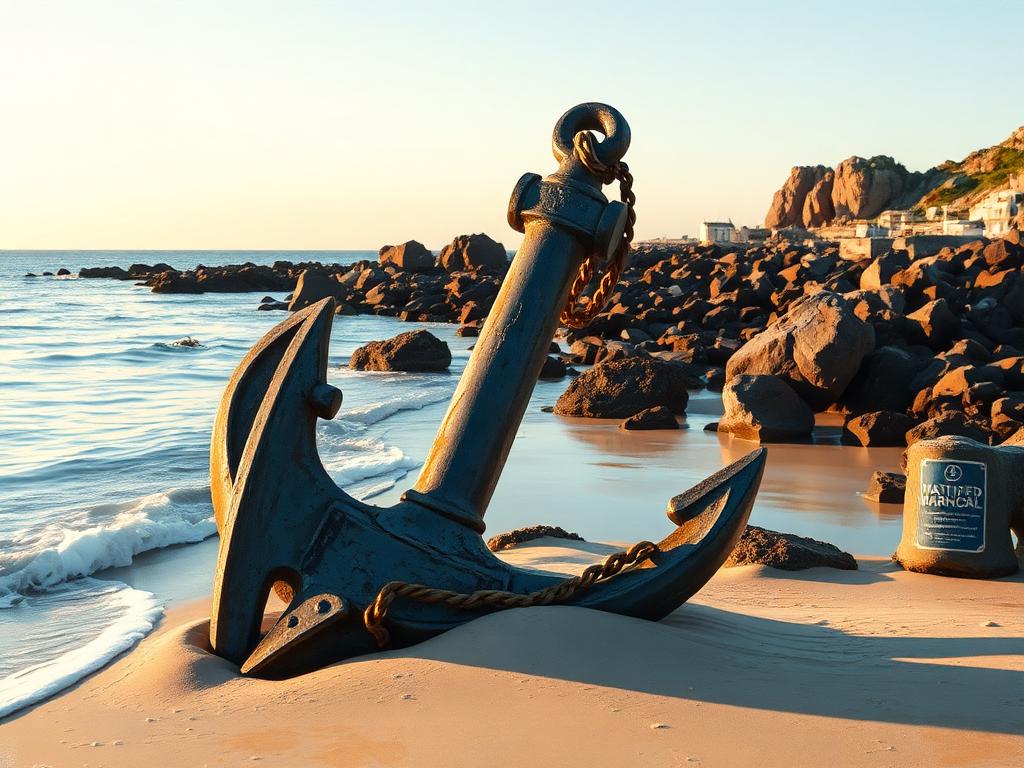 Day 304: Anchored in Hope: Steady, Like the Tide — Still Walking devotional artwork