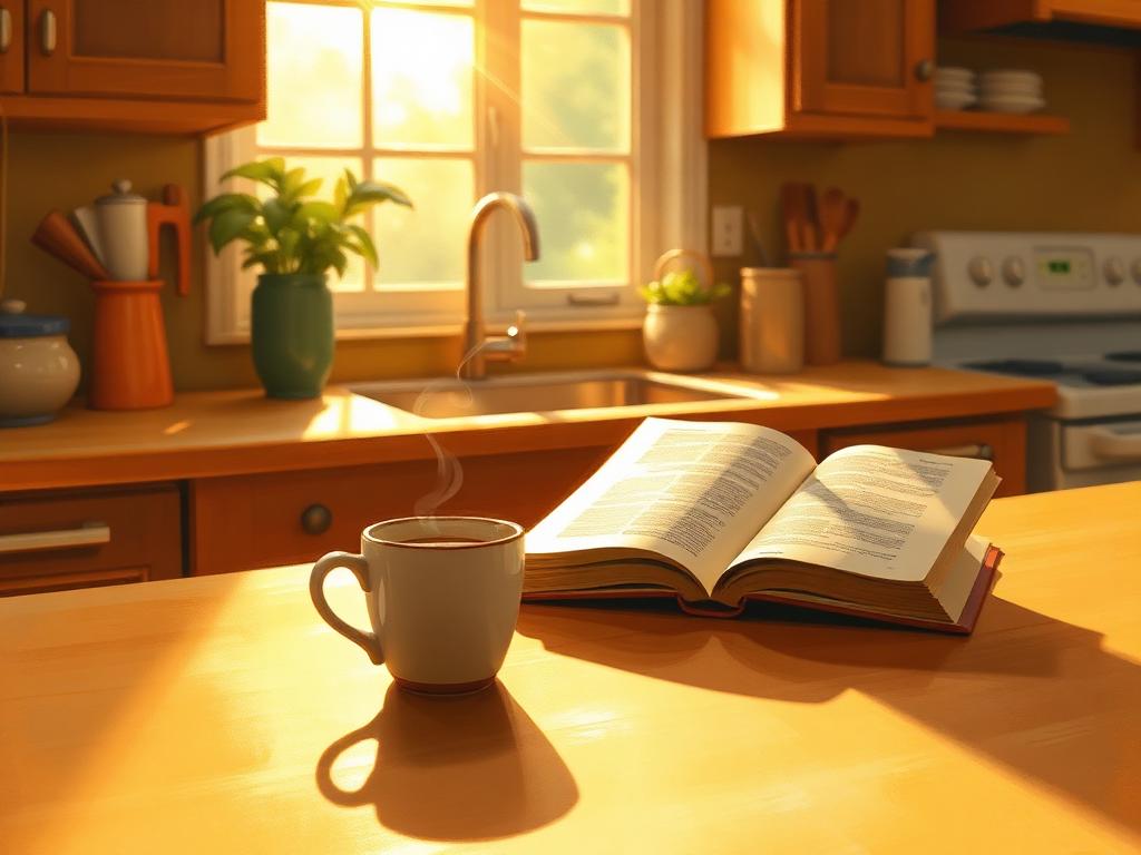 Day 307: Your Everyday Life: A Masterpiece for God — Still Walking devotional artwork