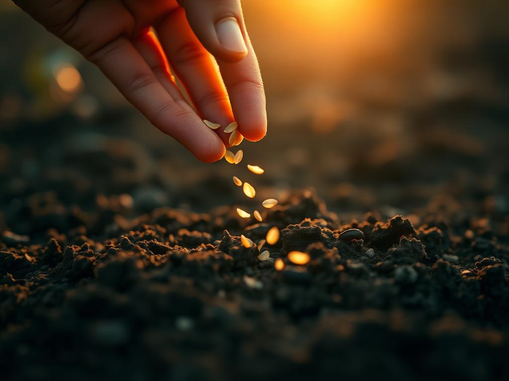 Day 309: Sow a Seed, See a Miracle — Still Walking devotional artwork