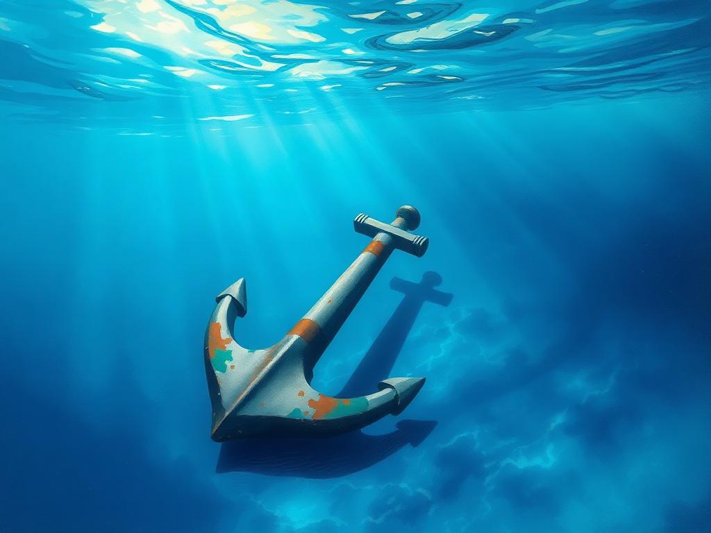 Day 318: The Anchor of Hope — Still Walking devotional artwork