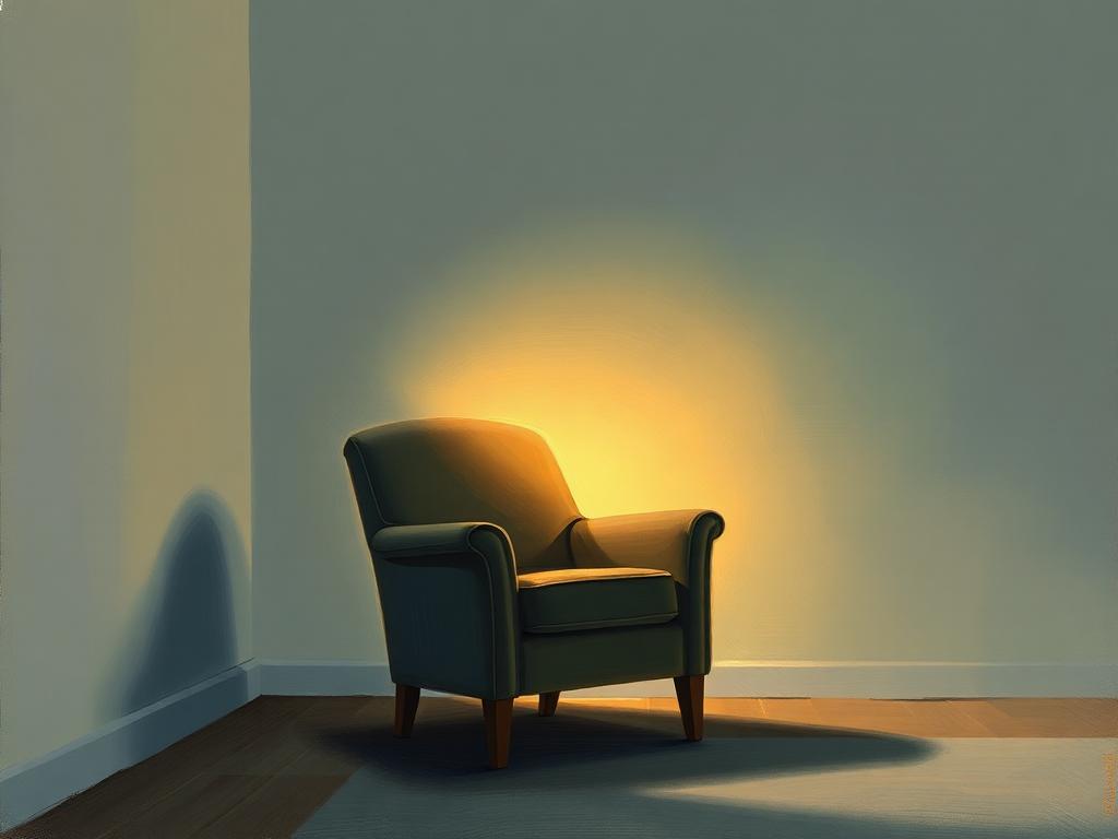 Day 321: The Echo in the Empty Room — Still Walking devotional artwork