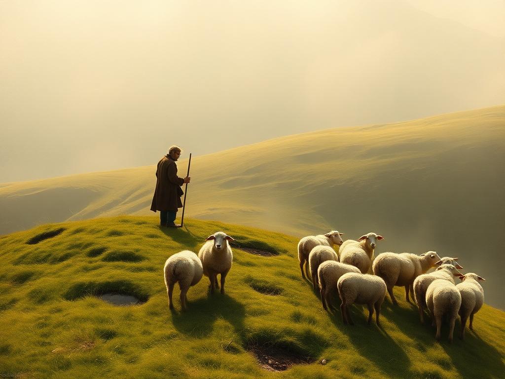 Day 364: The Shepherd's Whisper — Still Walking devotional artwork