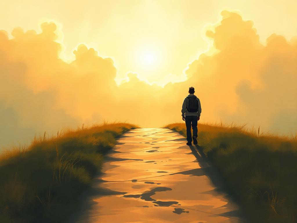 Day 365: The Journey Home — Still Walking devotional artwork